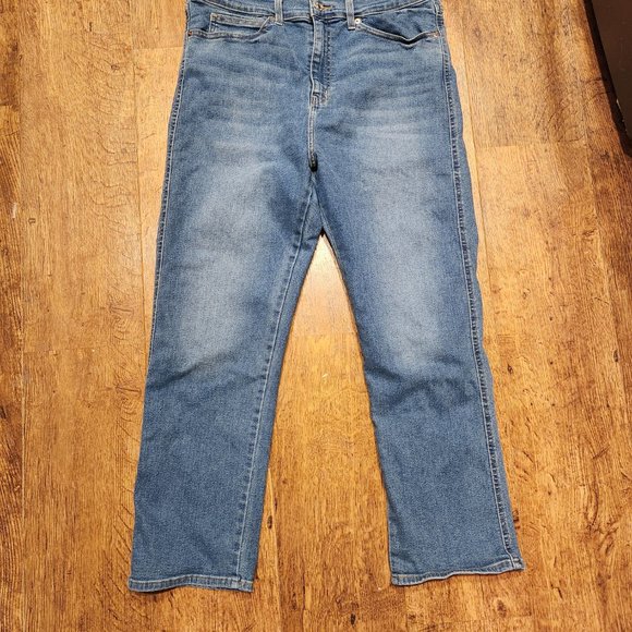 LEVI'S SIGNATURE Heritage High-Rise Straight Women's Jeans - Sz 16 - Picture 2 of 7